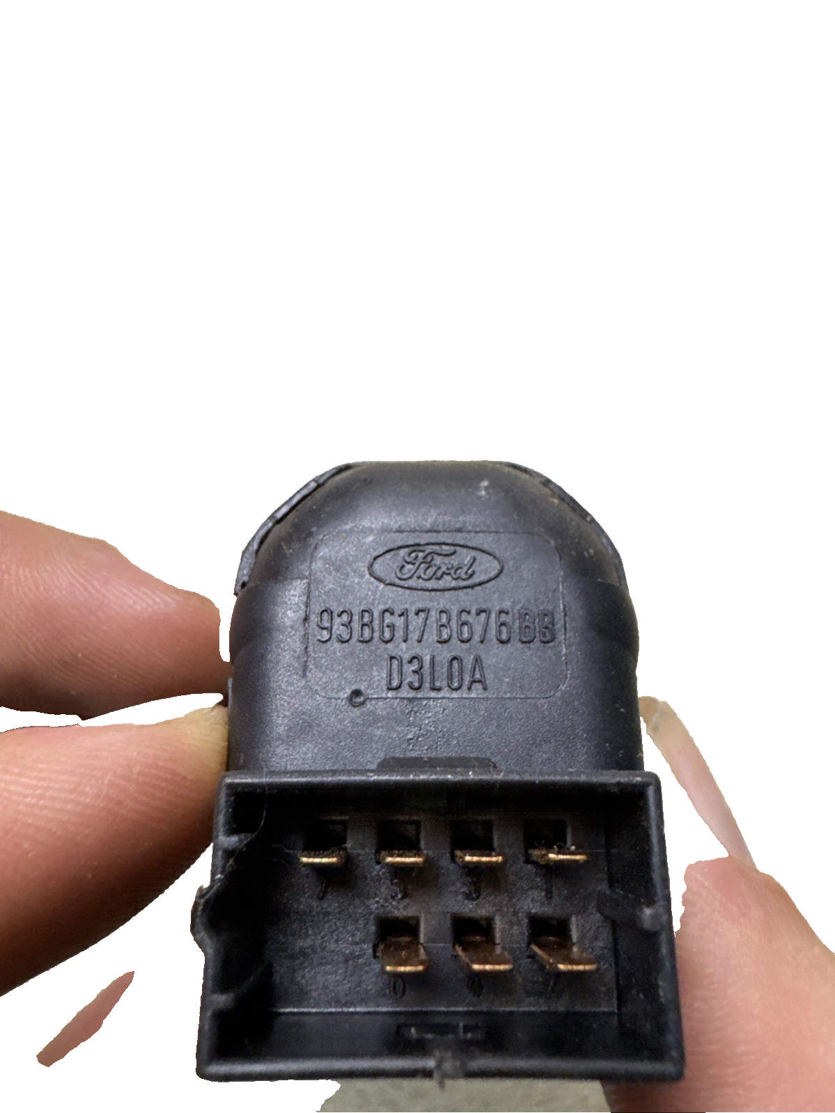 FORD FIESTA MK6 FRONT WING MIRROR SWITCH CONTROL BUTTON 93BG17B676BB 2002-2008