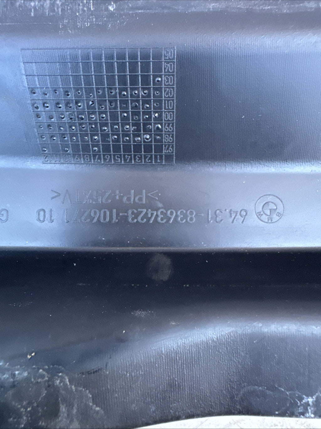 Genuine BMW 3 Series E46 Cover Microfilter Housing Cover 8363423