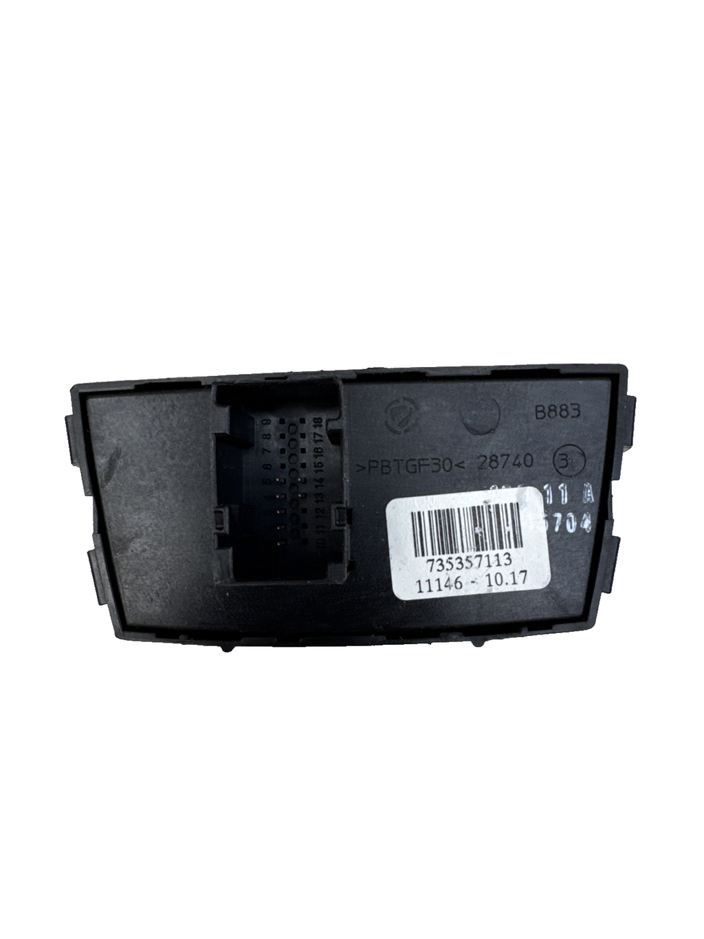 FIAT PANDA MK2 DYNAMICS 5DR HATCHBACK 2007 HAZARD SWITCH  735357113