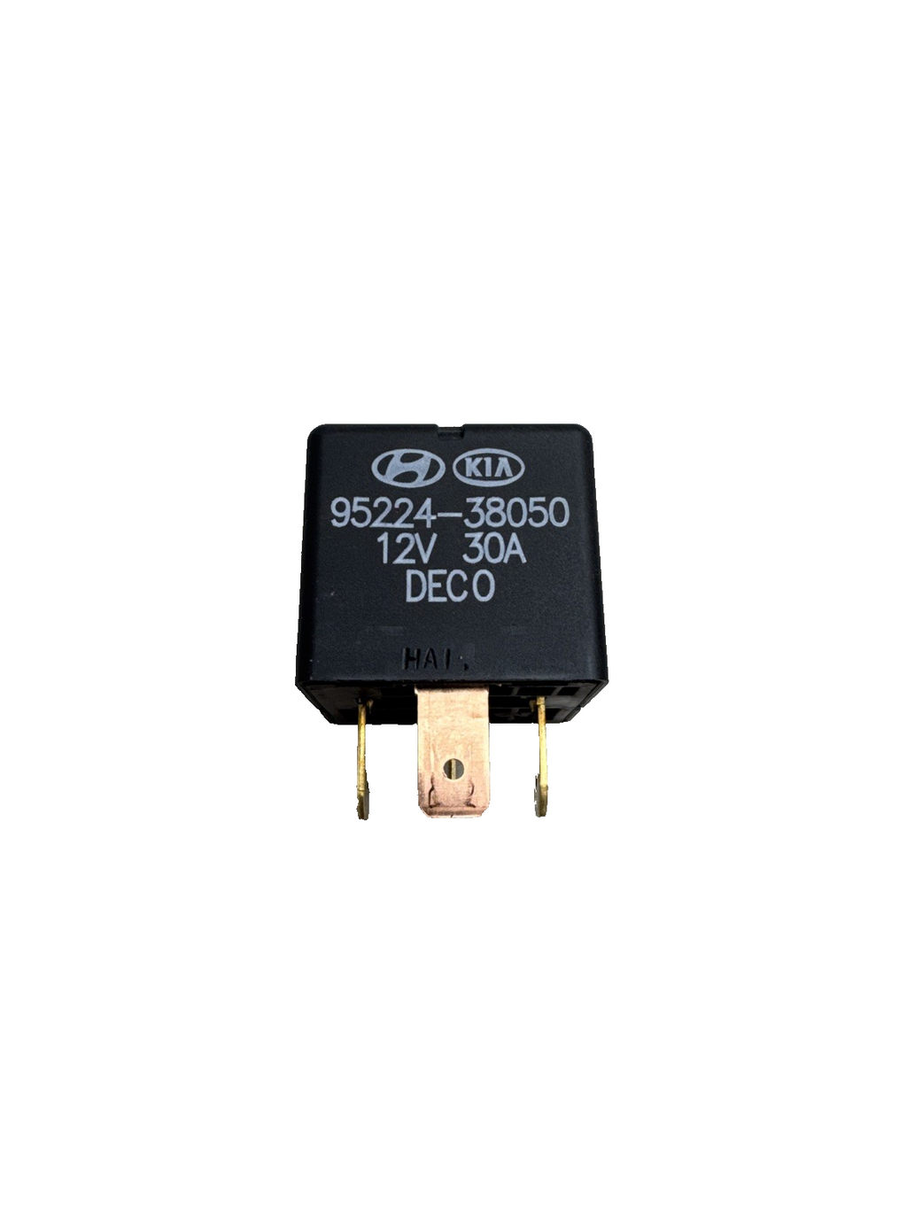 Kia Hyundai DECO 12V 30A Multi Purpose Relay 4 Pin Black 95224-38050 9522438050