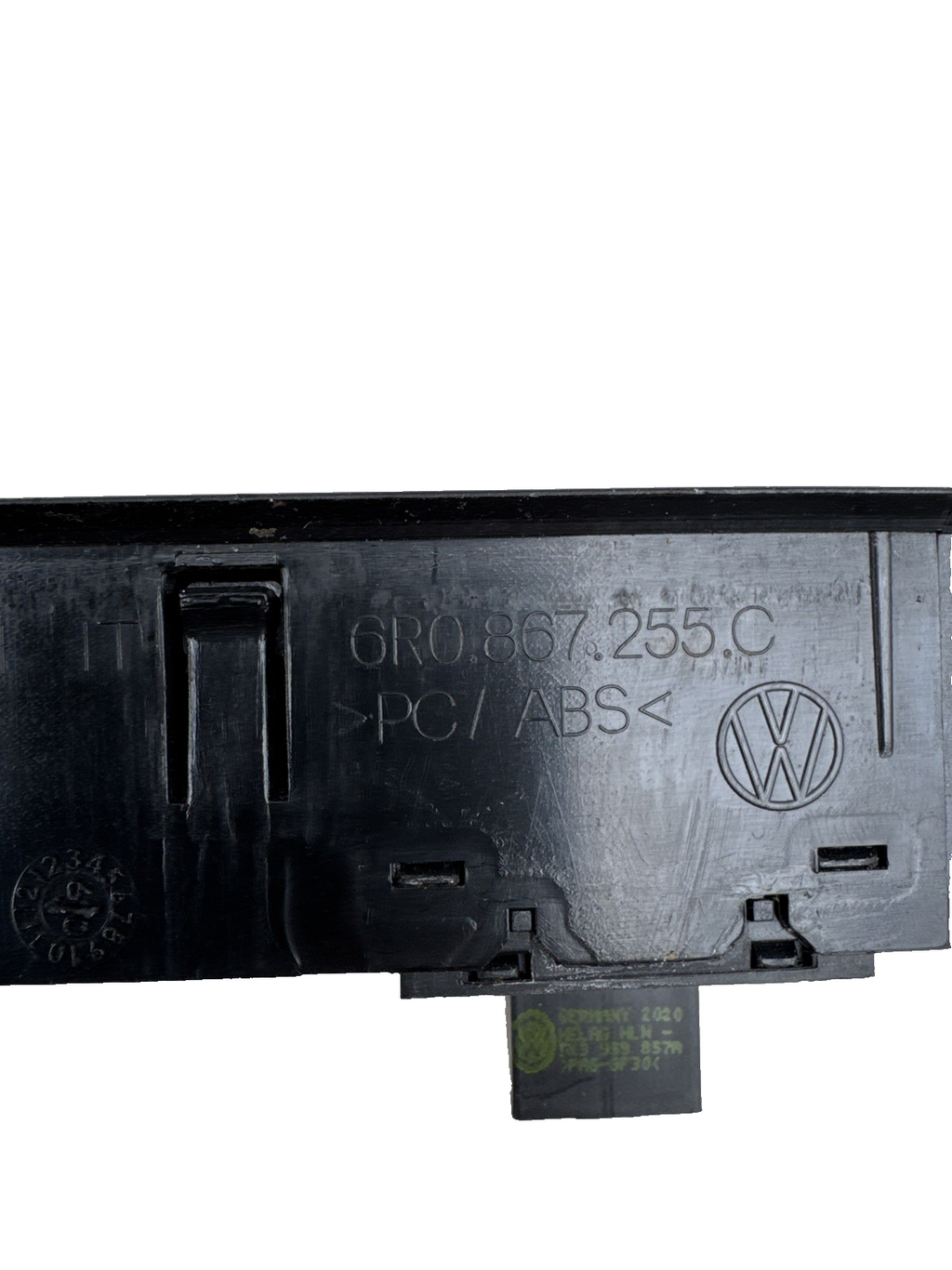 VW POLO WINDOW SWITCH FRONT DRIVER SIDE 6R0867255C 6R 2011