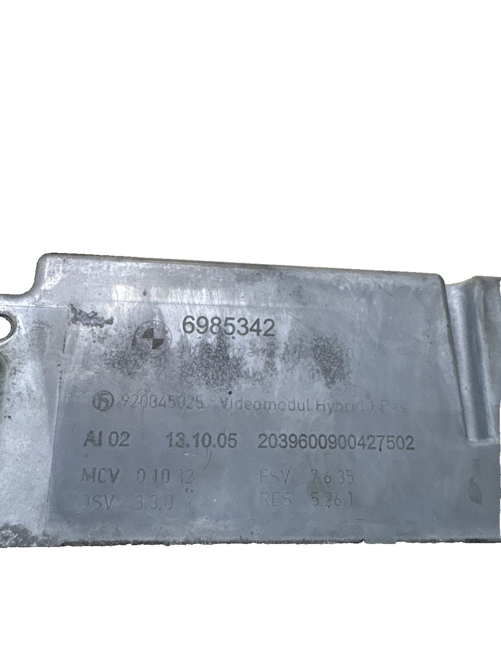 BMW 3 5 6 Series E60 E61 E63 E64 E90 E91 FBAS Analog Video Module Unit 6960428