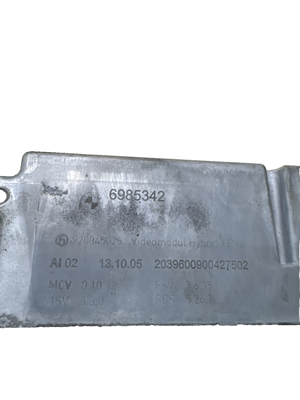 BMW 3 5 6 Series E60 E61 E63 E64 E90 E91 FBAS Analog Video Module Unit 6960428