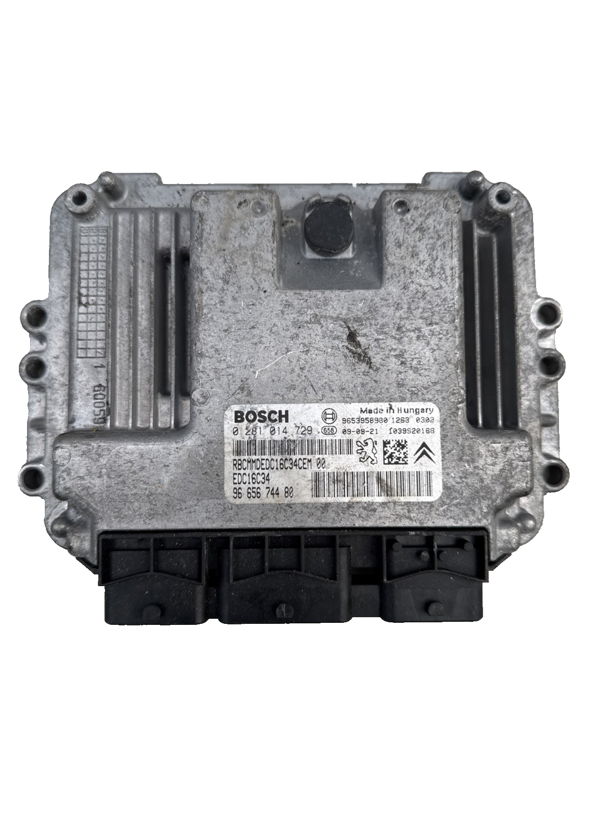 2009 PEUGEOT 3008 SPORT MK1 5DR DIESEL 1.6L ENGINE CONTROL MODULE 0281014729