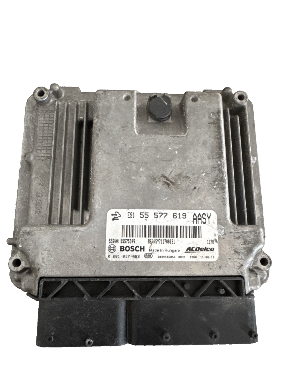 VAUXHALL INSIGNIA 2.0 CDTI A20DTH 2008-2012 ENGINE ECU 55577674