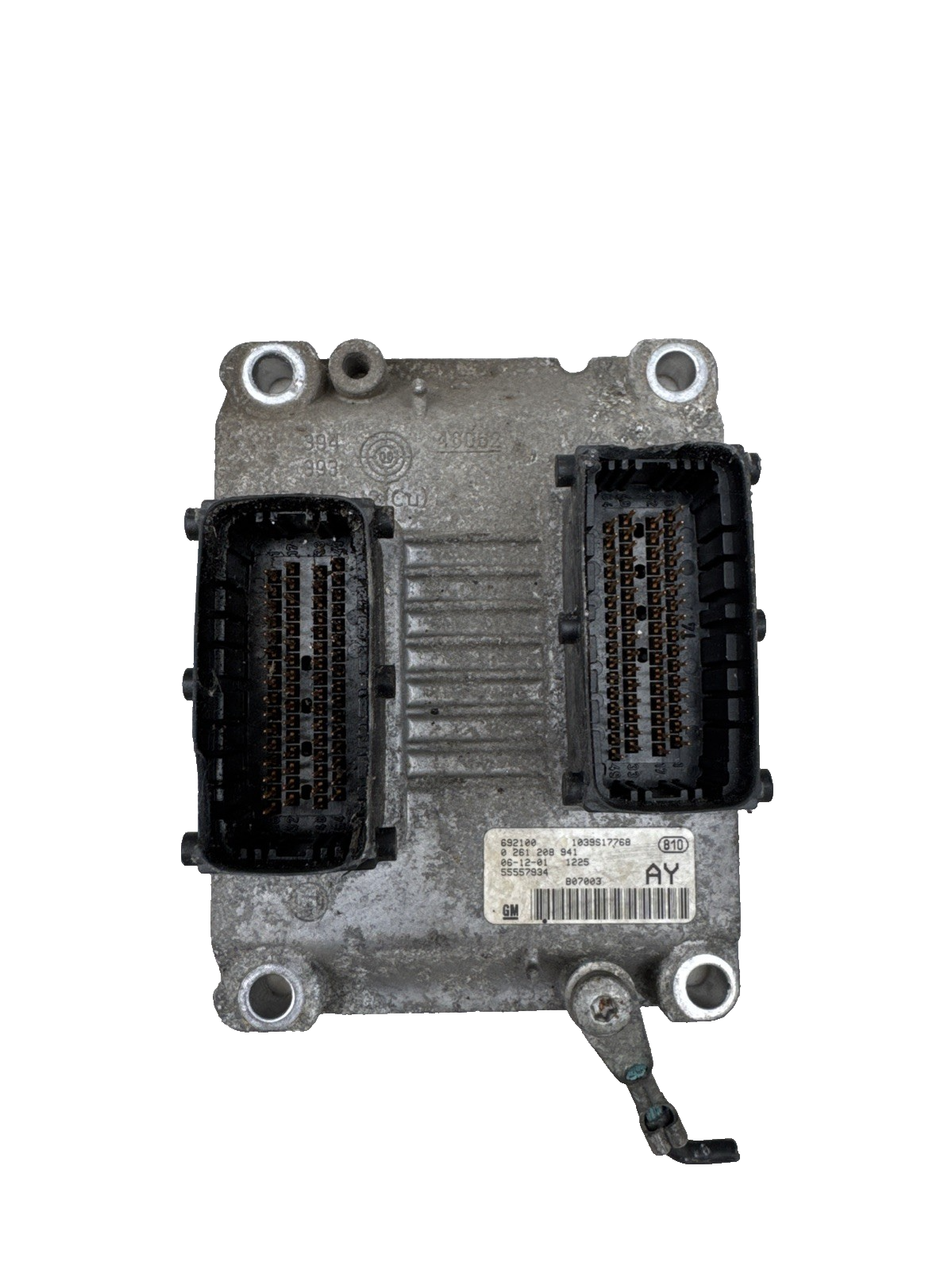 2006-2010 D VAUXHALL CORSA ENGINE ECU 1.4 PETROL Z14XEP 55557934
