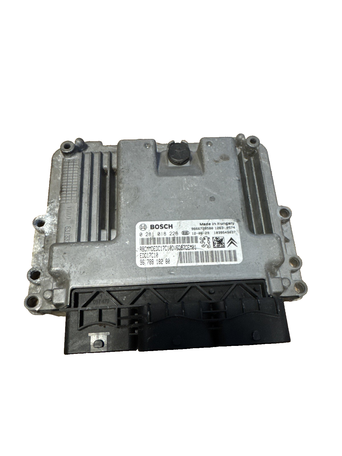 2010 PEUGEOT PARTNER 1.6 ECM ECU ENGINE CONTROL MODULE UNIT 9678818280
