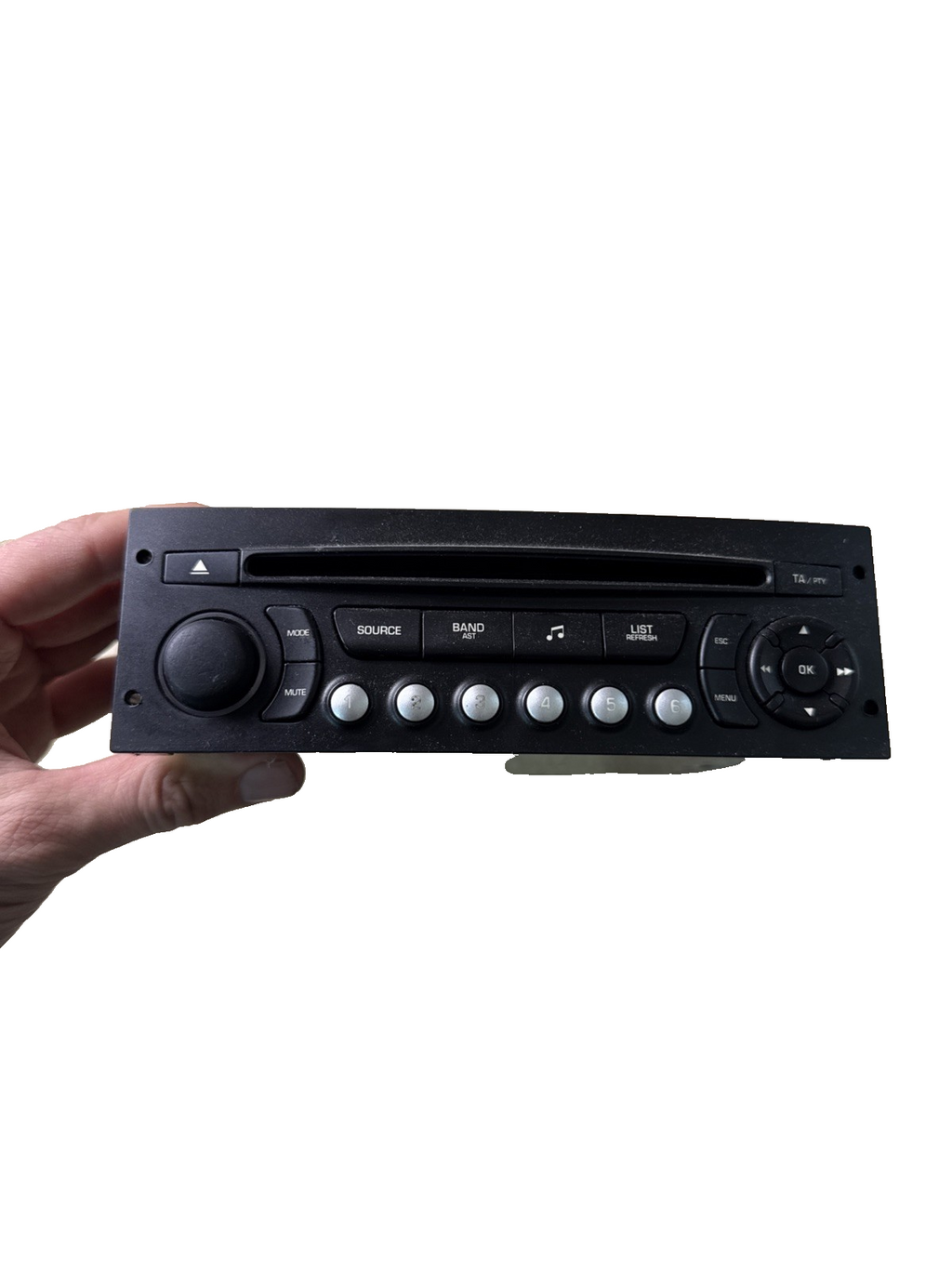 CD Autoradio Peugeot 307 206 96775573XT Continental RD4 N1M-03 Radio no Code