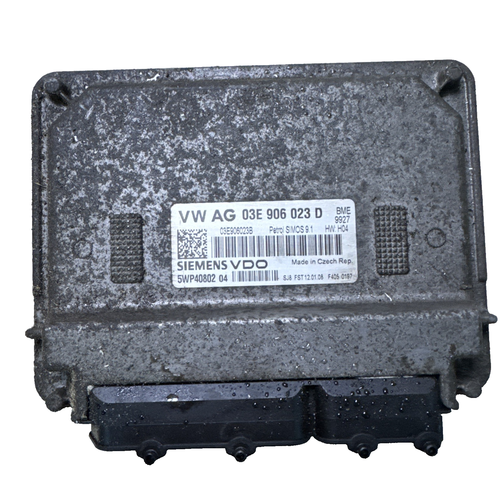 2007 SEAT IBIZA 1.2 Sport MK3 BXV 6L ENGINE CONTROL UNIT ECU 5WP4050 03E906023D