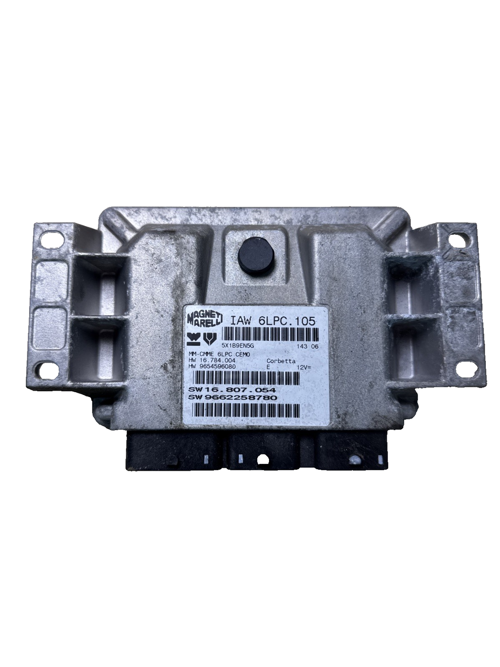 Peugeot 207 2006 9662258780 Engine control unit module ECU ALD16103