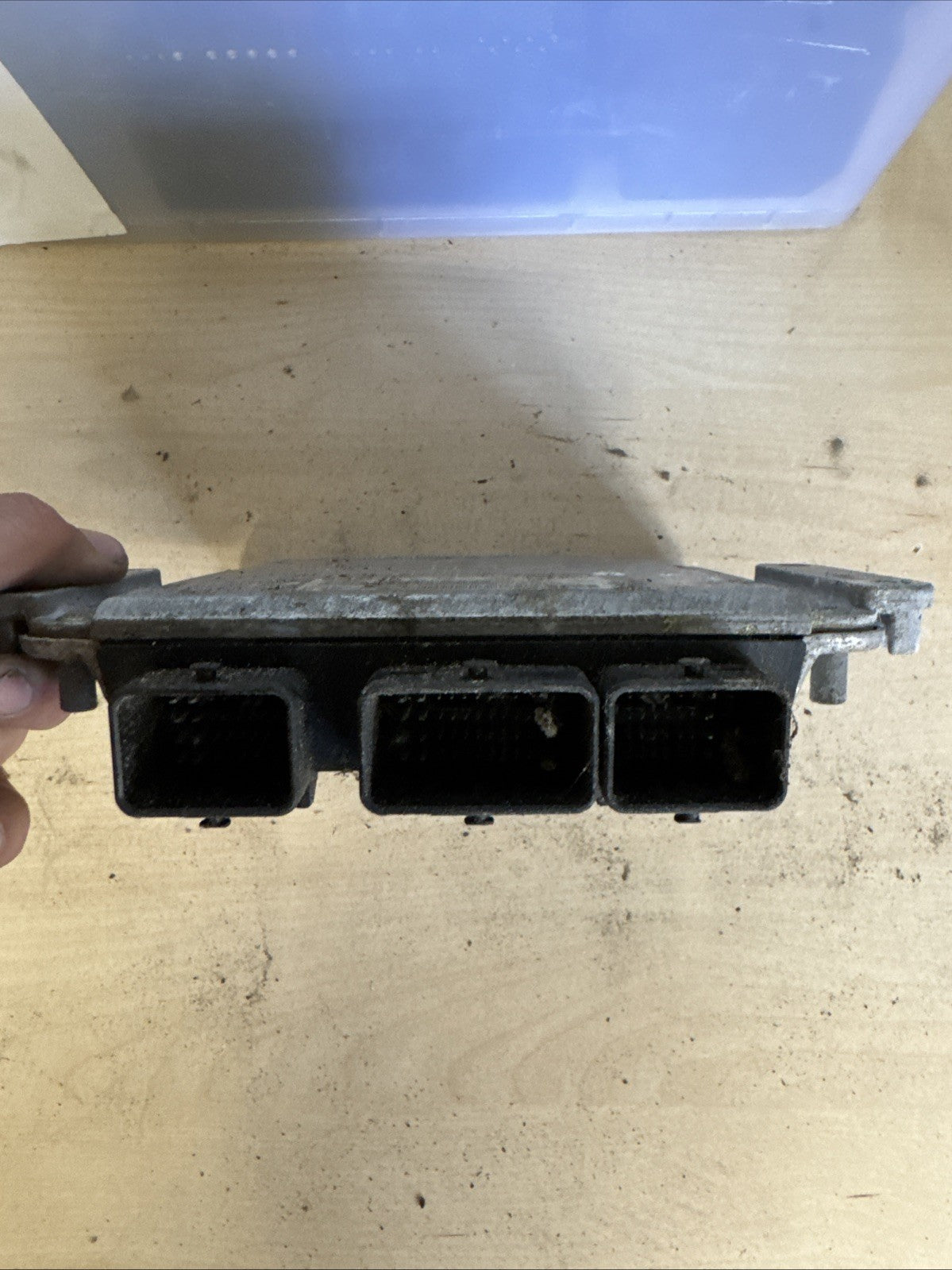 2005 PEUGEOT 307 2.0 HDI ENGINE ECU 0281011081 9647472780