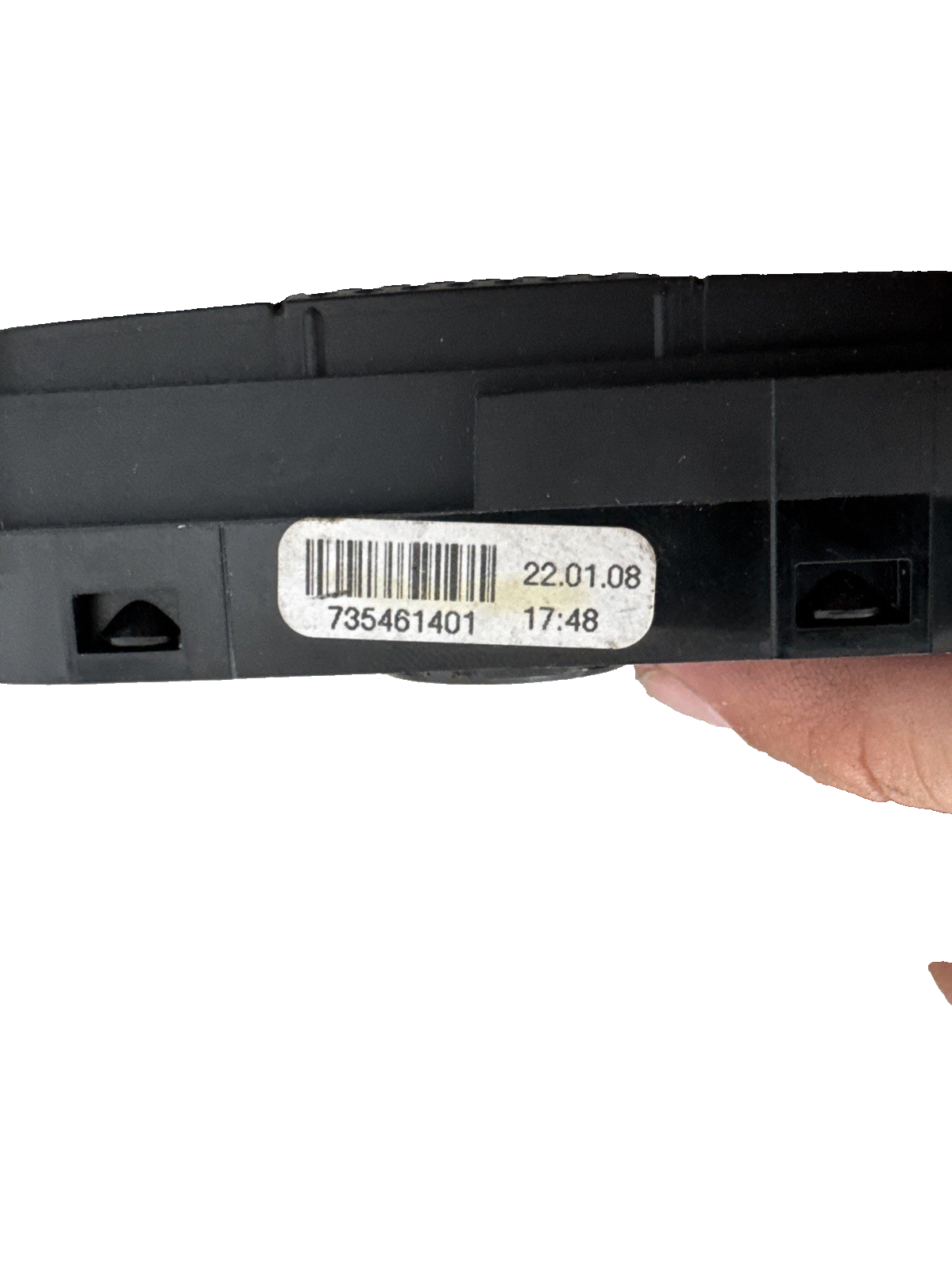 GENUINE FIAT 500 MK1 HEATED REAR WINDOW DEMISTER SWITCH BUTTON BLACK 735461401