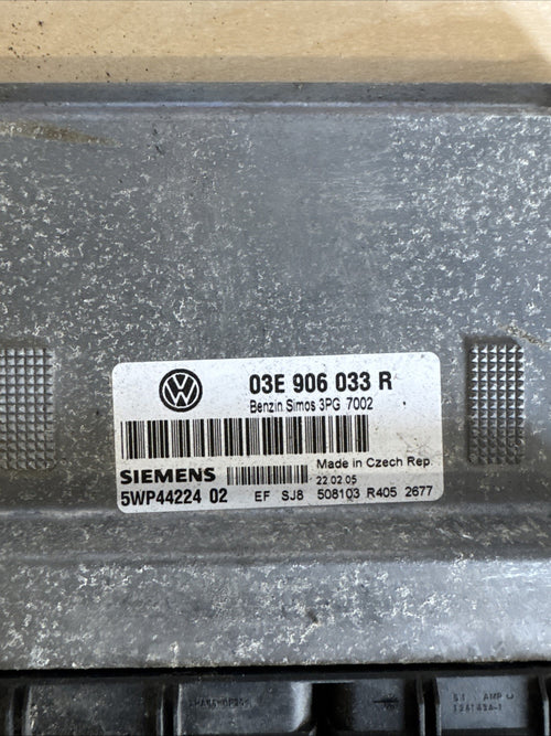 2005 VW POLO 1.2 Twist 3DR MK4 (9N) AZQ ENGINE ECU 03E906033R