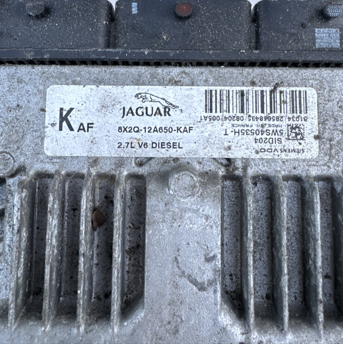 JAGUAR XF LUXURY 2.7D ENGINE ECU MODULE 8X2Q12A650KAF