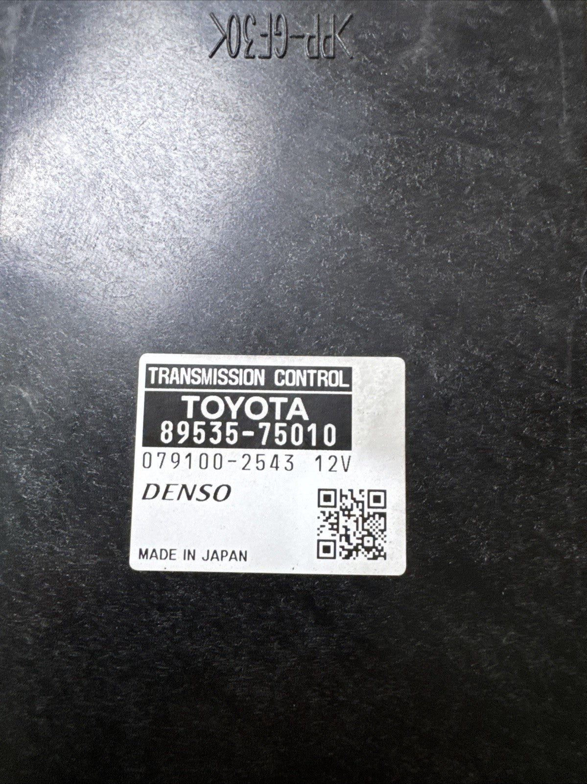 TOYOTA PRIUS MK3 XW30 2011 1.8HYBRID GEARBOX TRANSMISSION MODULE ECU 89535-75010