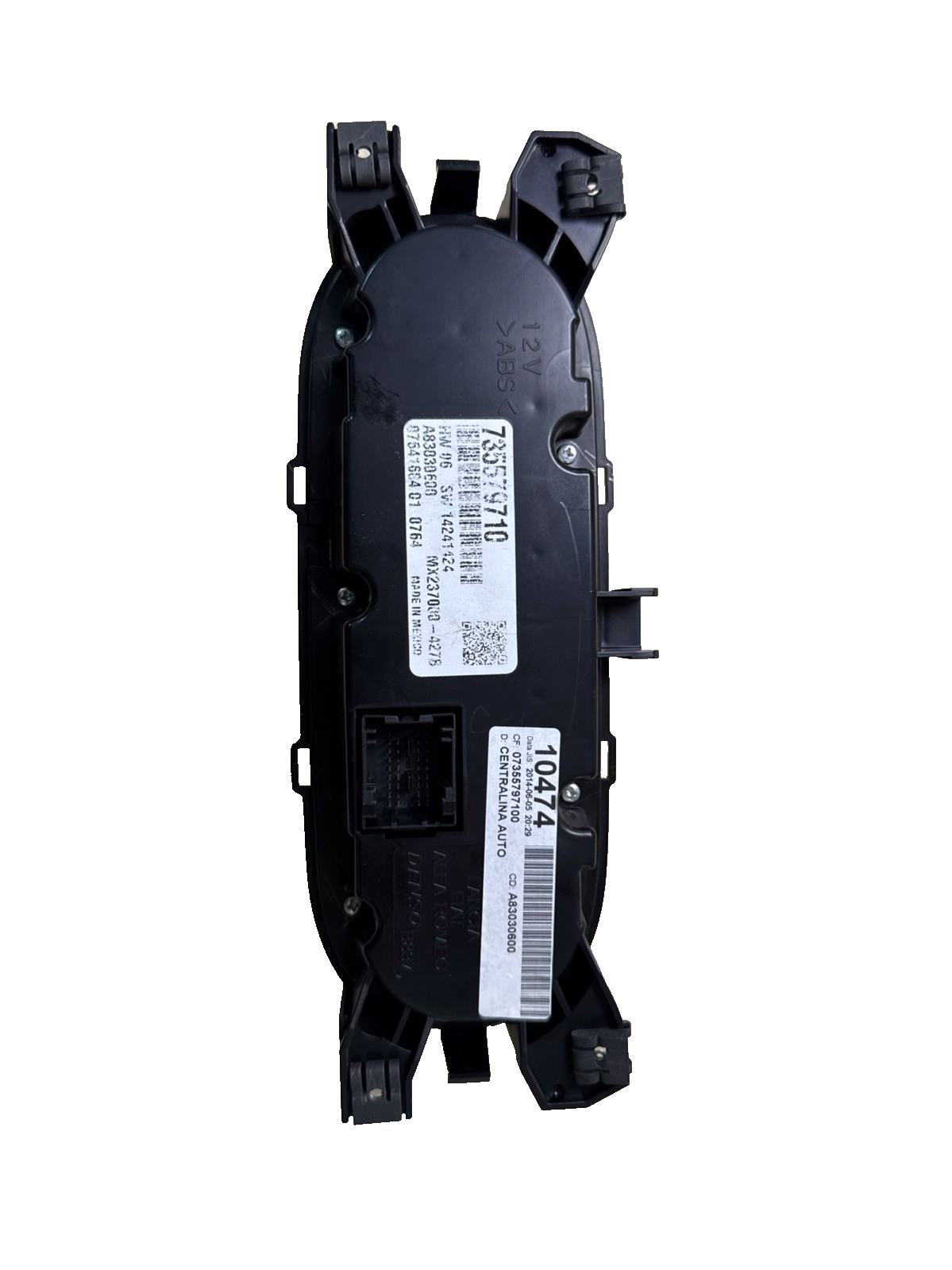 FIAT 500L HEATER CLIMATE CONTROL UNIT 2012 TO 2017 735579710