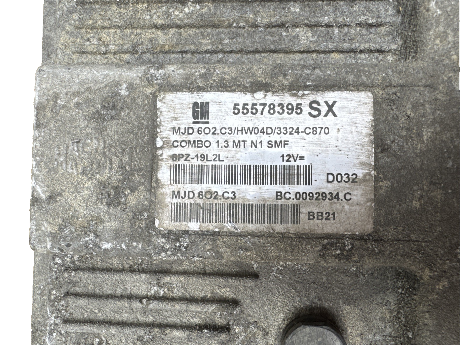 Vauxhall Combo C 2006-2012 1.3 CDTI Engine ECU 55578395 SX