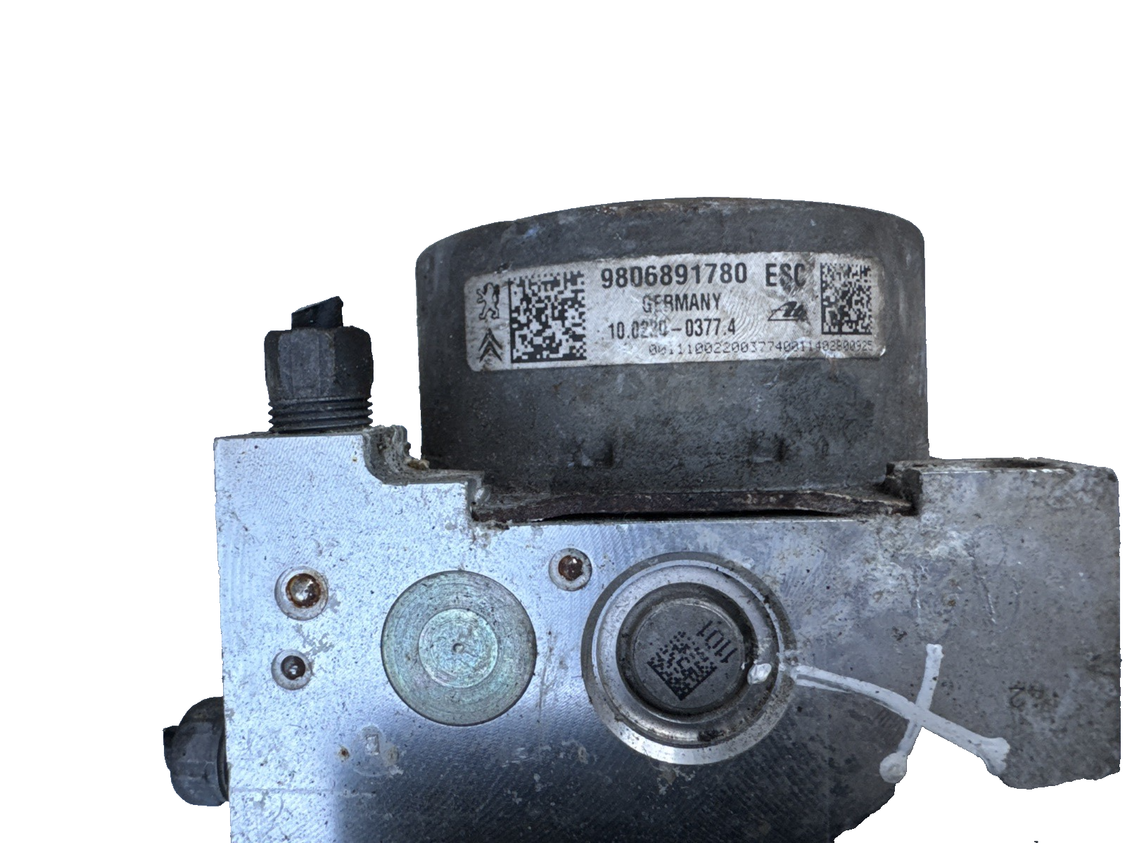 CITROEN DS3 ABS PUMP CONTROL 9806891780