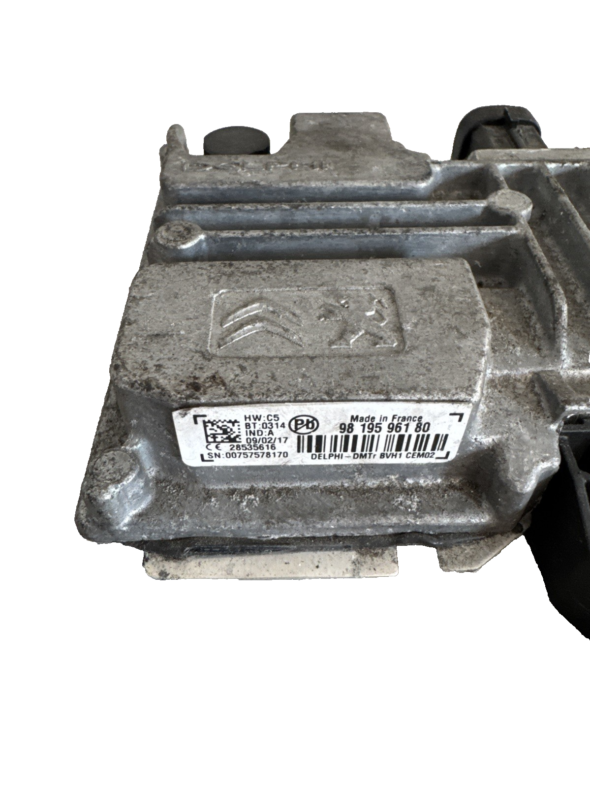 VAUXHALL CROSSLAND X START STOP CONTROL MODULE ECU 9810858280 2018