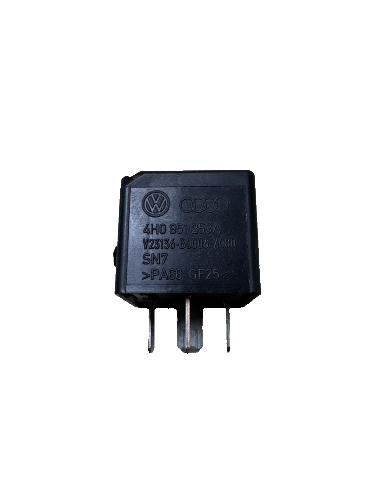 07-VW Seat Black-645 4-Pin Multi-Use Relay 4H0951253A SN7 V23136-J0006-X080