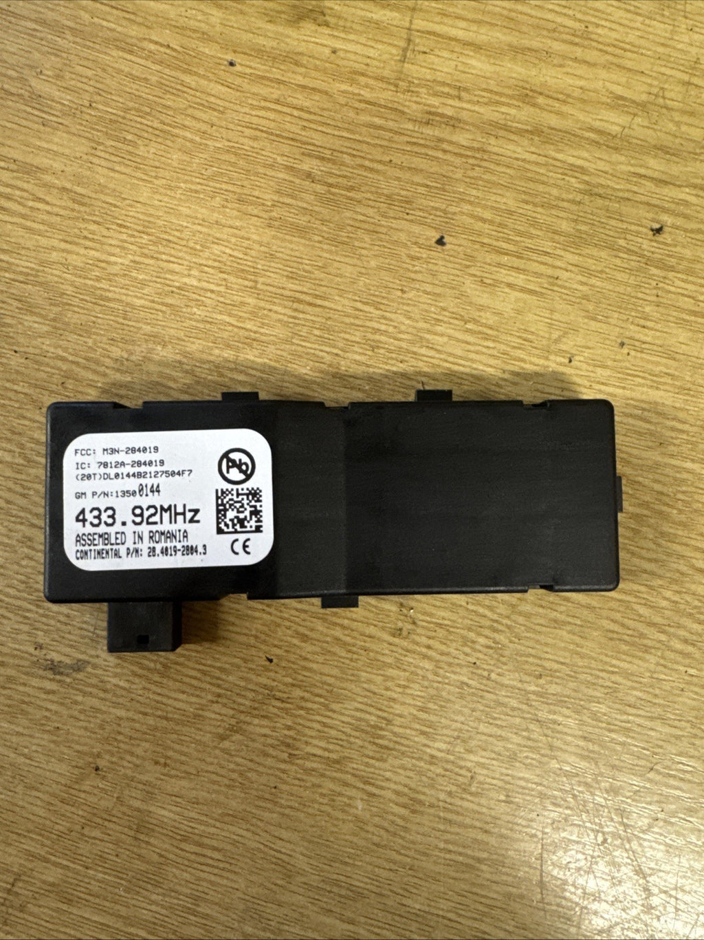 2011-2015 VAUXHALL ASTRA J GTC CENTRAL LOCKING CONTROL MODULE ECU 13500144