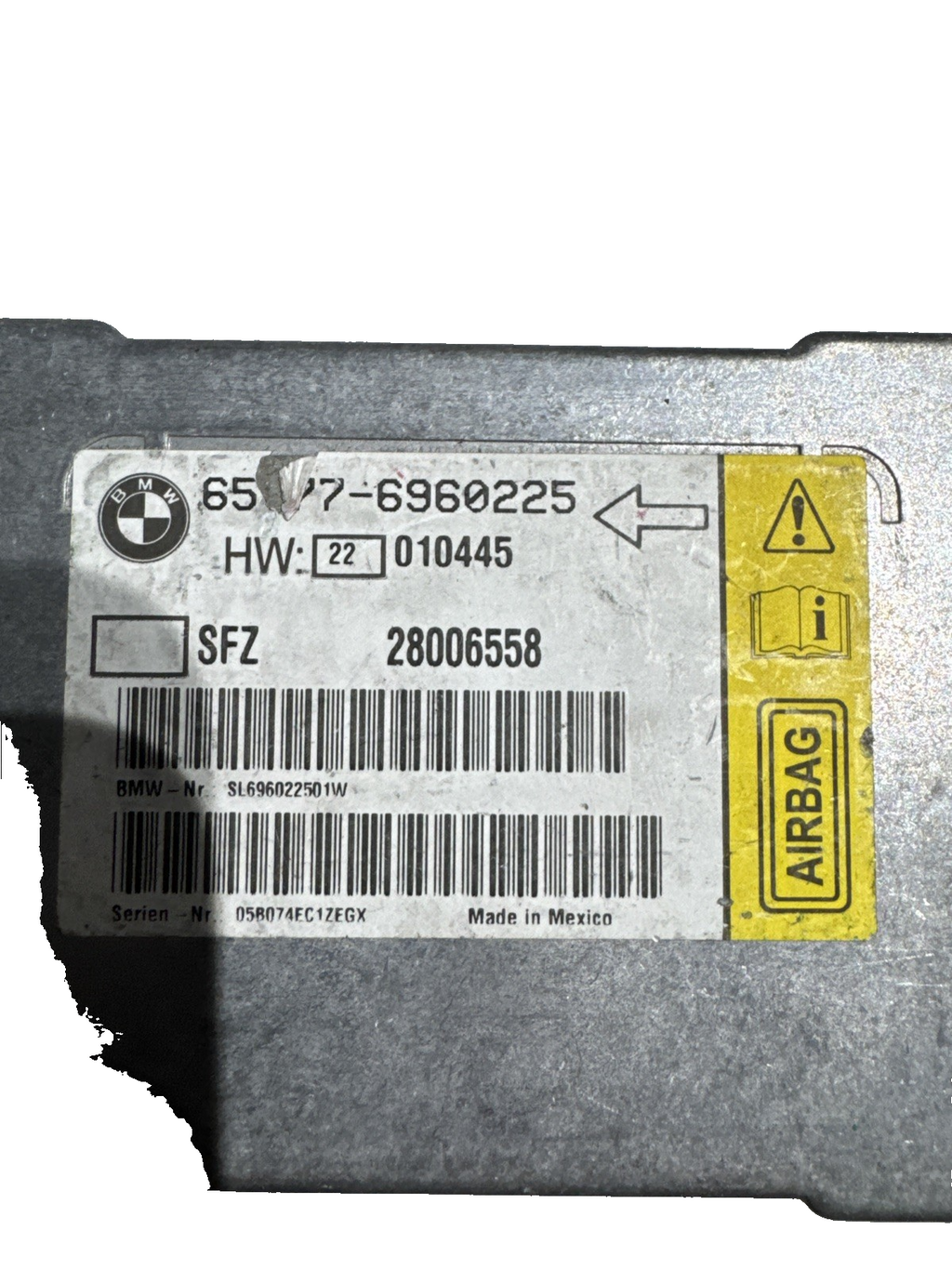 BMW E65 E66 E67 Sensor Vehicle Centre Air Control Unit Module 6960225
