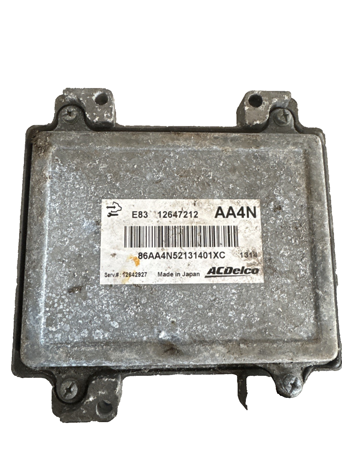 Vauxhall Astra ECU Engine Control Module 1.6 Petrol Manual MK6 J 2012 12647212