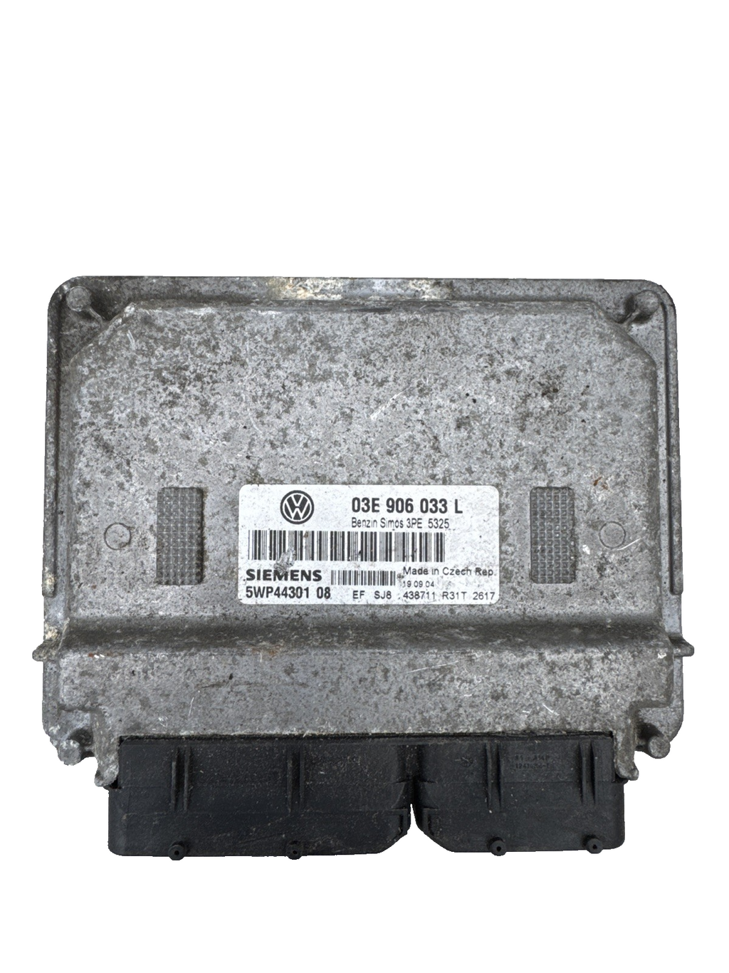 VOLKSWAGEN POLO 2004 1.2 PETROL MK4 5DR ENGINE CONTROL UNIT ECU 03E906033L