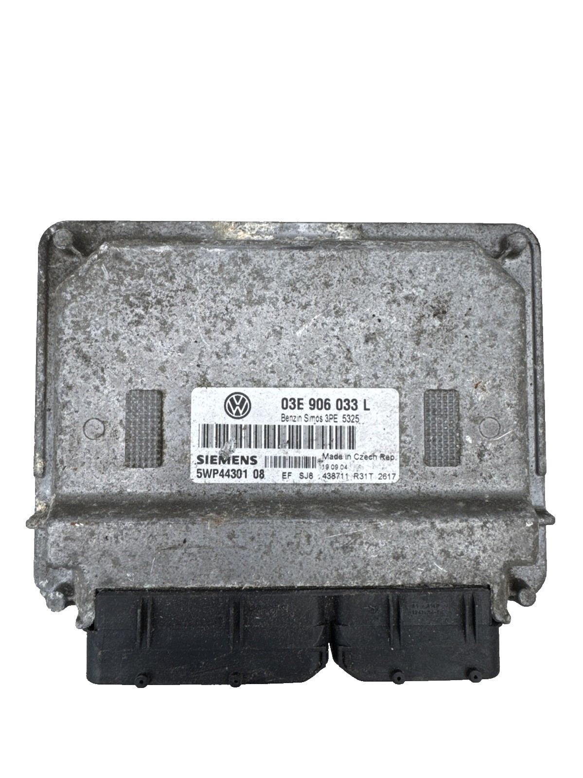 VOLKSWAGEN POLO 2004 1.2 PETROL MK4 5DR ENGINE CONTROL UNIT ECU 03E906033L