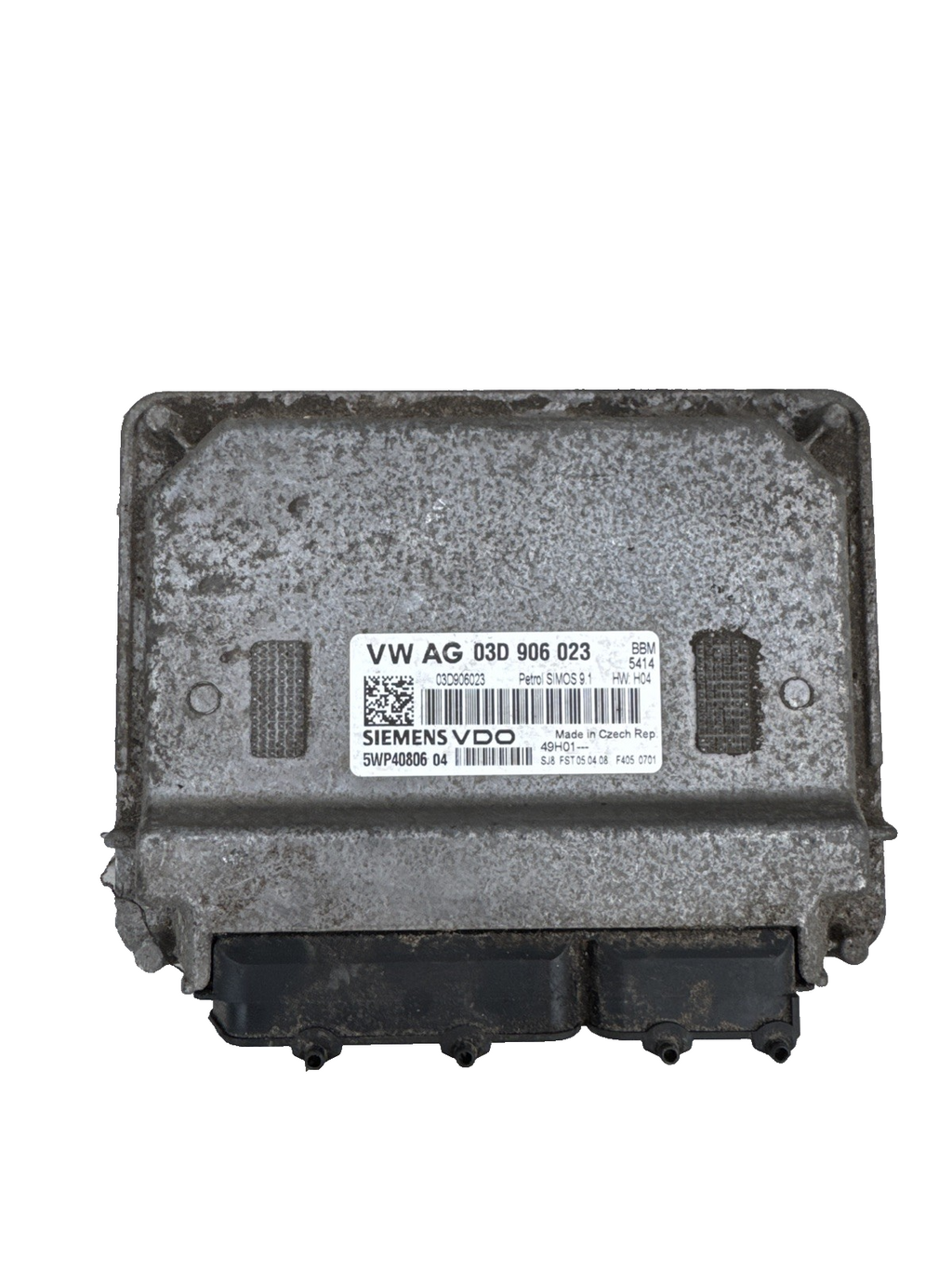 2008 9N VW POLO 1.2 BBM ECU ENGINE CONTROL MODULE 03D906023 FITS FABIA FOX