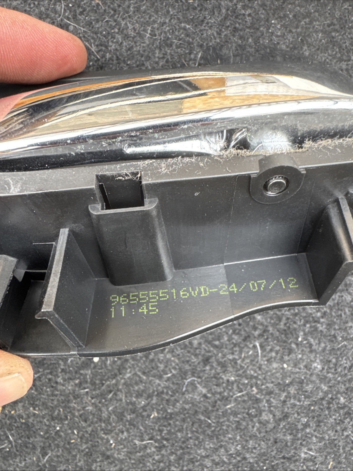 2006-2012 CITROEN C4 GRAND PICASSO MK REAR RIGHT INTERIOR DOOR HANDLE 96555516VD