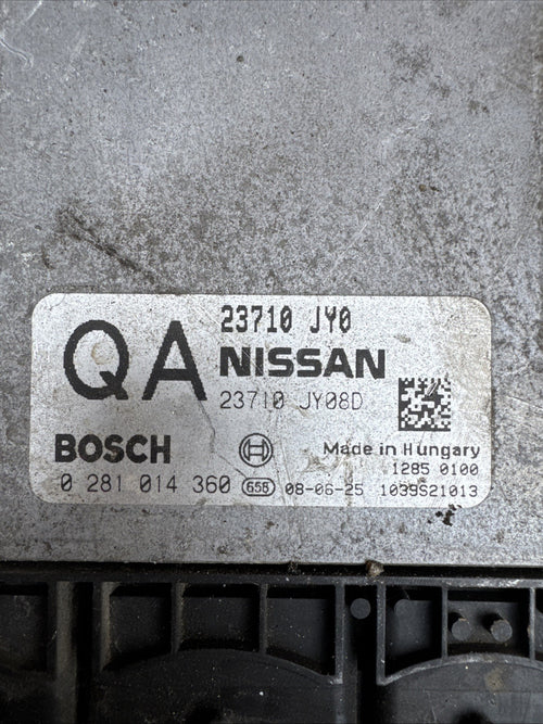 2009 RENAULT KOLEOS ECU CONTROL UNIT DIESEL 2000DIESEL 23710JY0