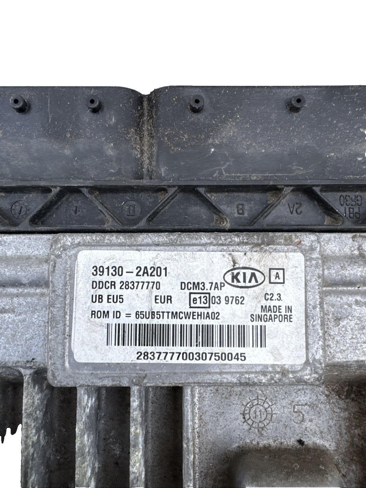 2013 KIA RIO MK3 1.4 CRDi ENGINE CONTROL UNIT ECU 391302A201 OEM #19A6