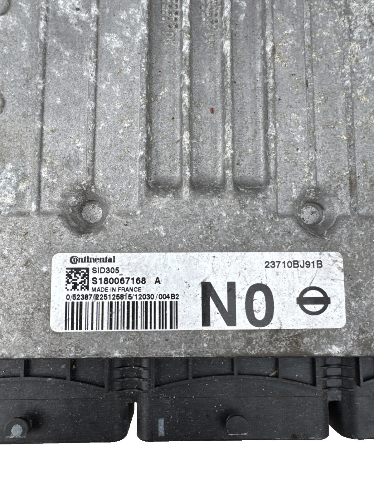 NISSAN JUKE MK1 F15 2012 1.5L DCI ENGINE ECU 23710BJ91B S180067168A