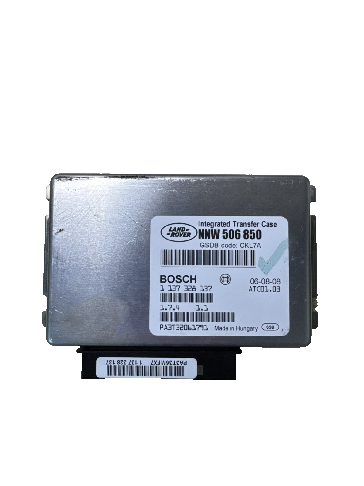 RANGE ROVER SPORT L320 MK1 TRANSFER CASE CONTROL MODULE UNIT NNW506850