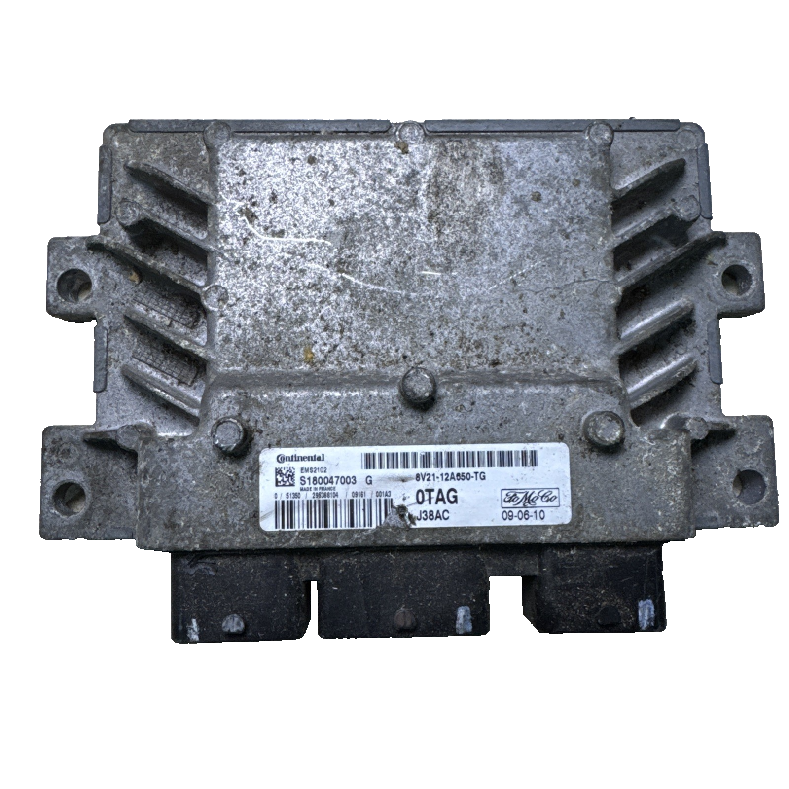8V21-12A650-TG S180047003 G Ford Fiesta 1.4 Engine Control Unit ECU 8V2112A650TG