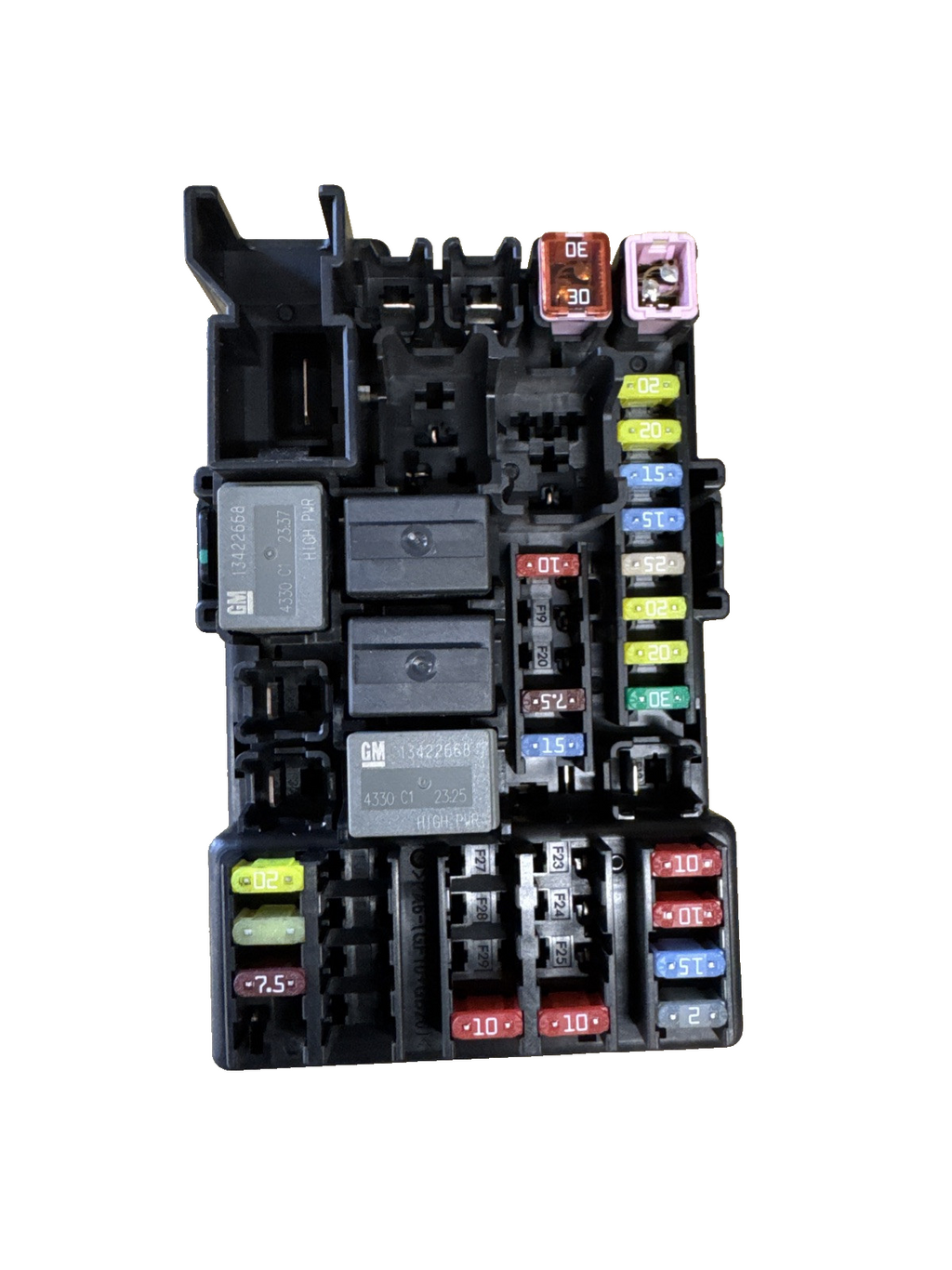 Vauxhall Corsa E Engine Bay Fuse Box Relay 1.3 CDTI Diesel 2015 2B0Z4010F