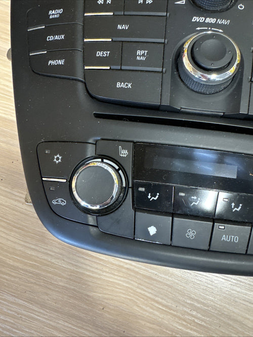 2009 VAUXHALL INSIGNIA MULTIMEDIA & HEATER CLIMATE CONTROL PANEL 13273256