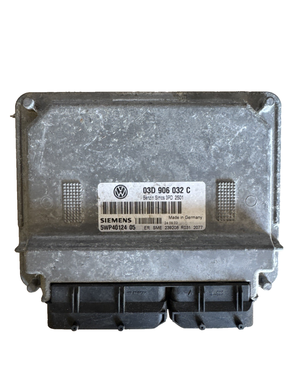 2002 VOLKSWAGEN POLO 1.2 PETROL ENGINE CONTROL UNIT ECU 03D906032C