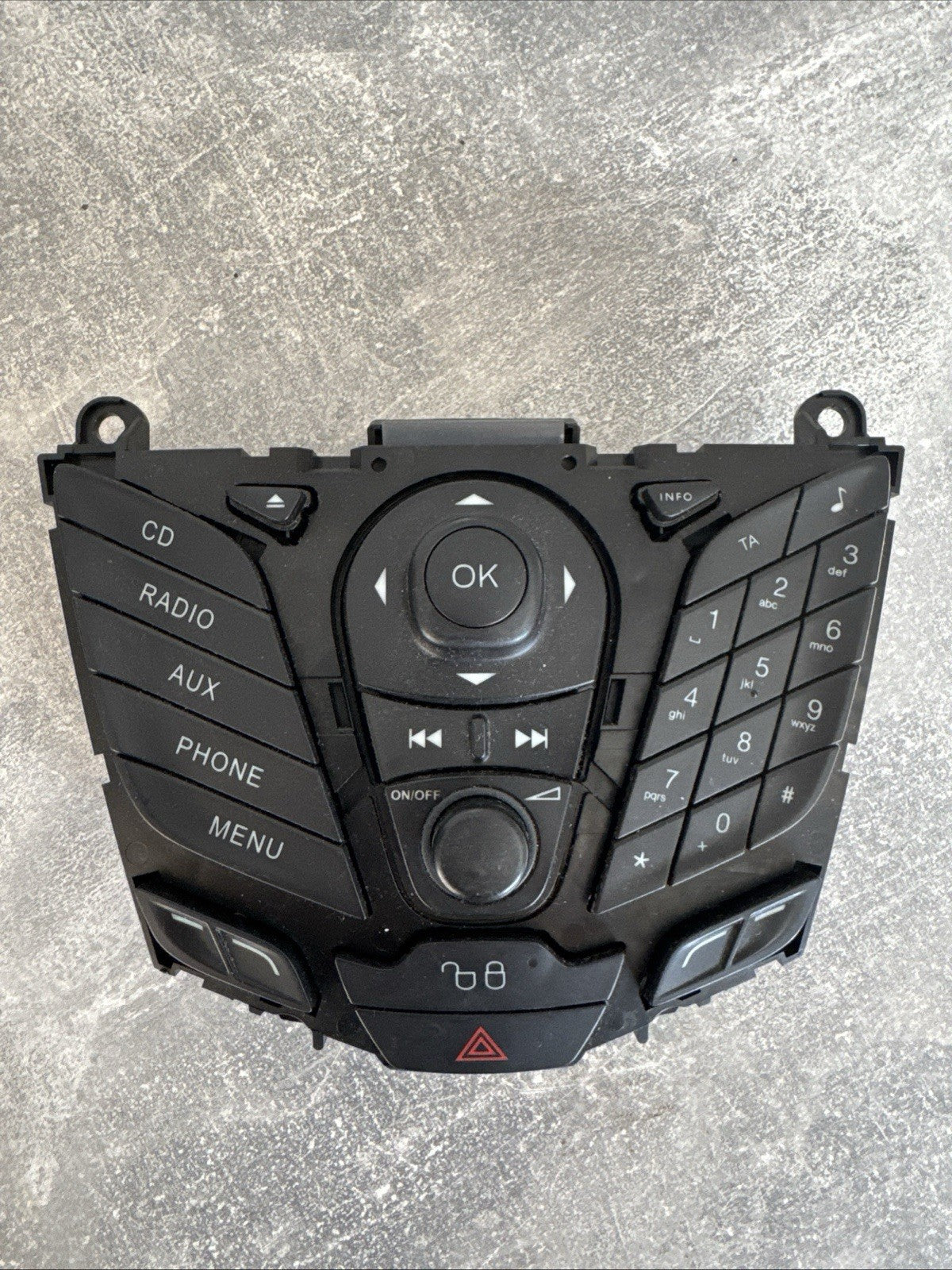 Ford Fiesta Mk7 2008-2012 Prefacelift Fascia Panel & Media Controls 8A6T18K811BE