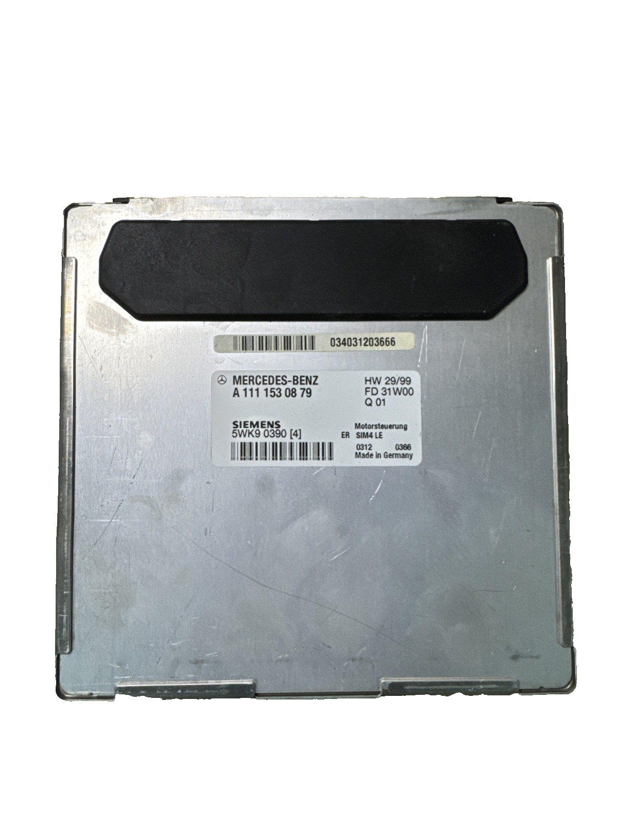 MERCEDES SLK Engine Control Module Unit ECU -  A1111533779 / 5WK90422