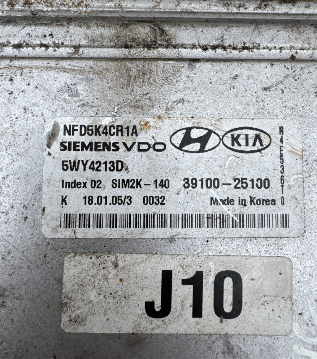 Hyundai Sonata 06-08 ECU Kefico 39100-25100 3910025100 5WY4213D