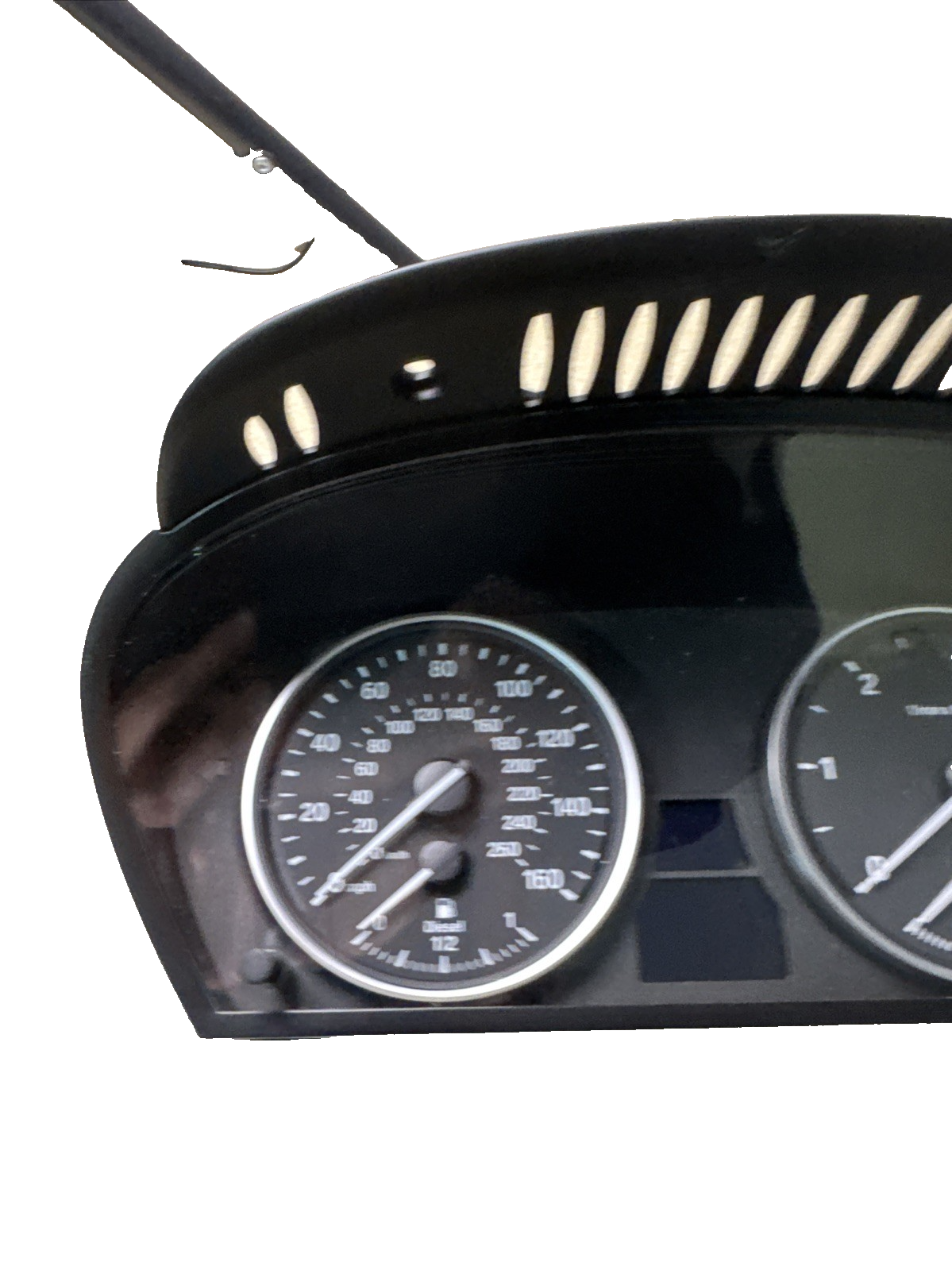 2008 BMW 5 SERIES E60 2.0 DIESEL SPEEDOMETER INSTRUMENT CLUSTER 9177262 Manual