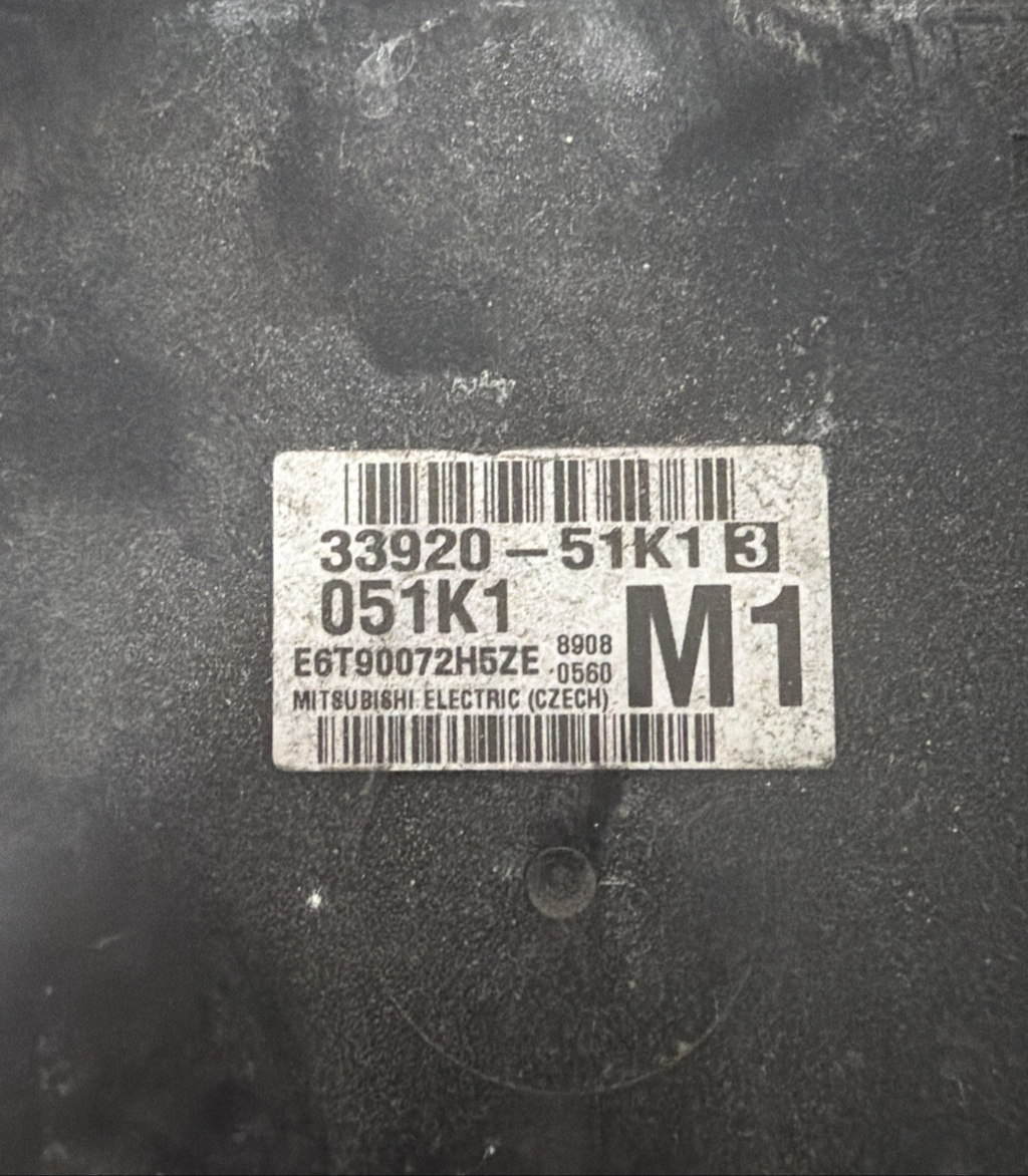 VAUXHALL OPEL AGILA B 1.2 PETROL ENGINE CONTROL UNIT ECU 3392051K1 33920-51K1 3