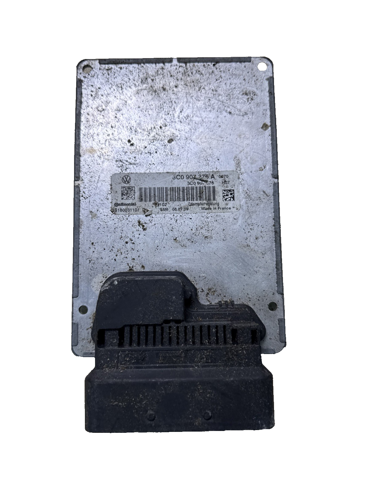 VOLKSWAGEN SCIROCCO ELECTRIC DAMPER CONTROL MODULE WITH BRACKET 2010 3C0907376A