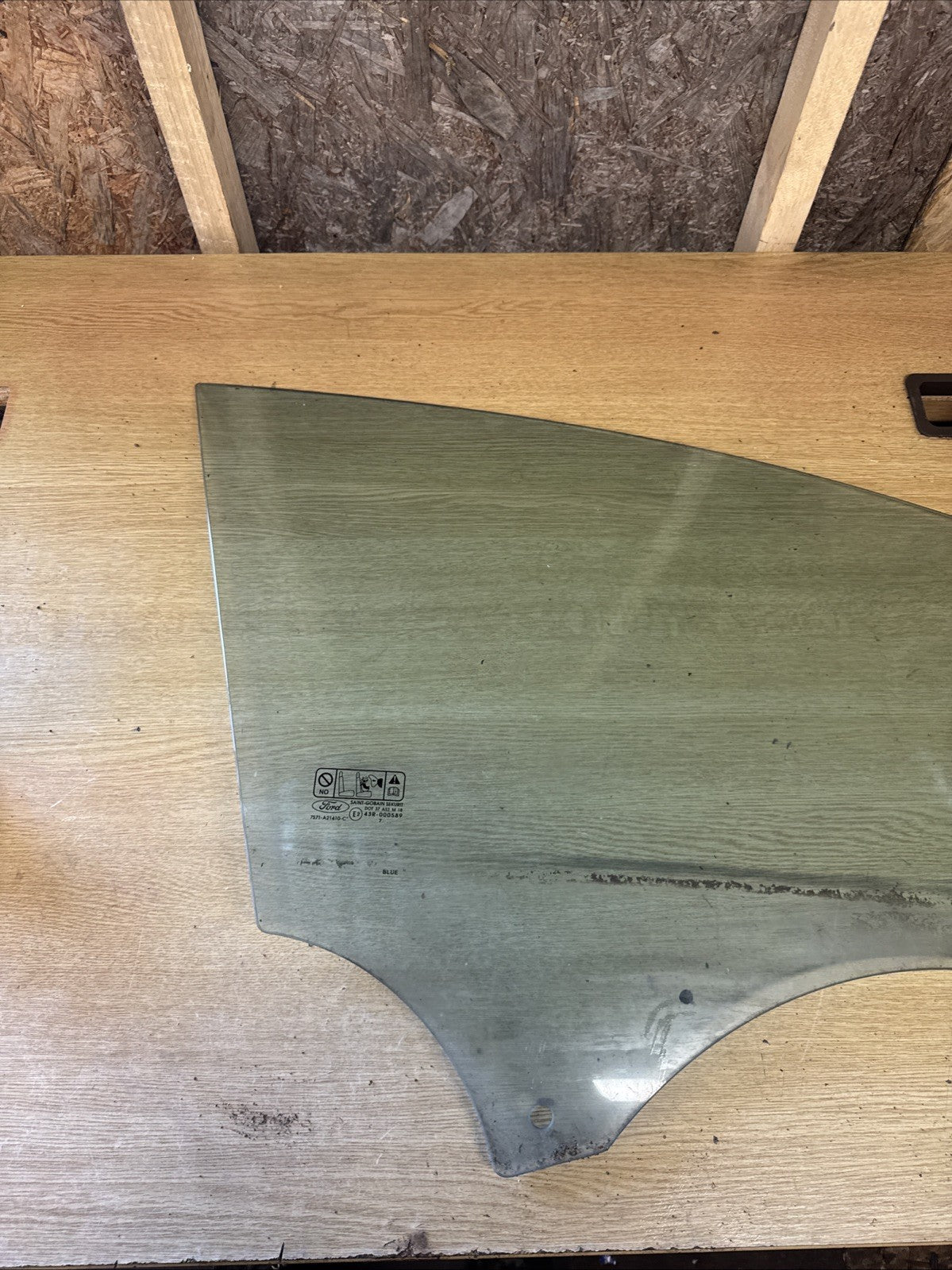 2009 FORD MONDEO MK4 Door Window Front Right Side 7S71A21410C
