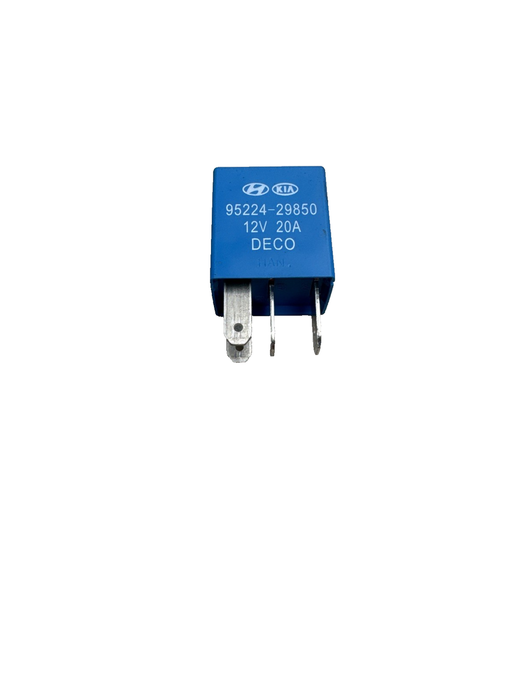 Kia / Hyundai Multi-Use Blue 4-Pin Relay Deco  95224-29850 12V 20A 522429850