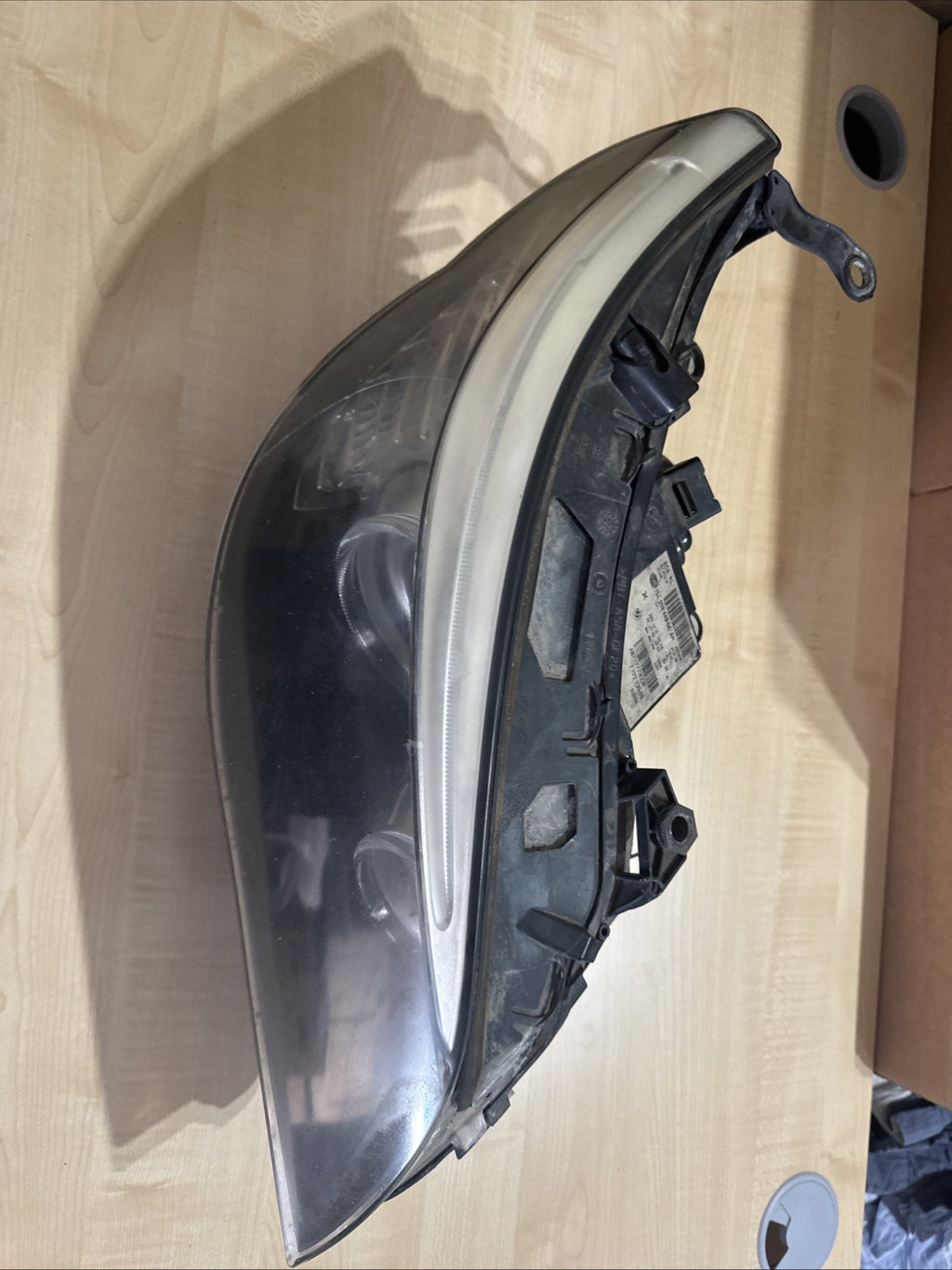BMW E60/E61 5 series LCI O/S RIGHT Headlight 2008 - 7177729 OEM GENUINE