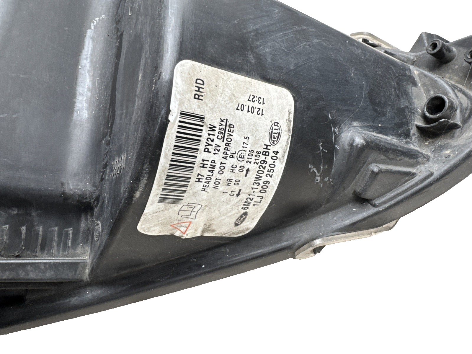 2006-2010 MK2  FORD GALAXY HEADLIGHT RH DRIVER SIDE 6M2113W029BH