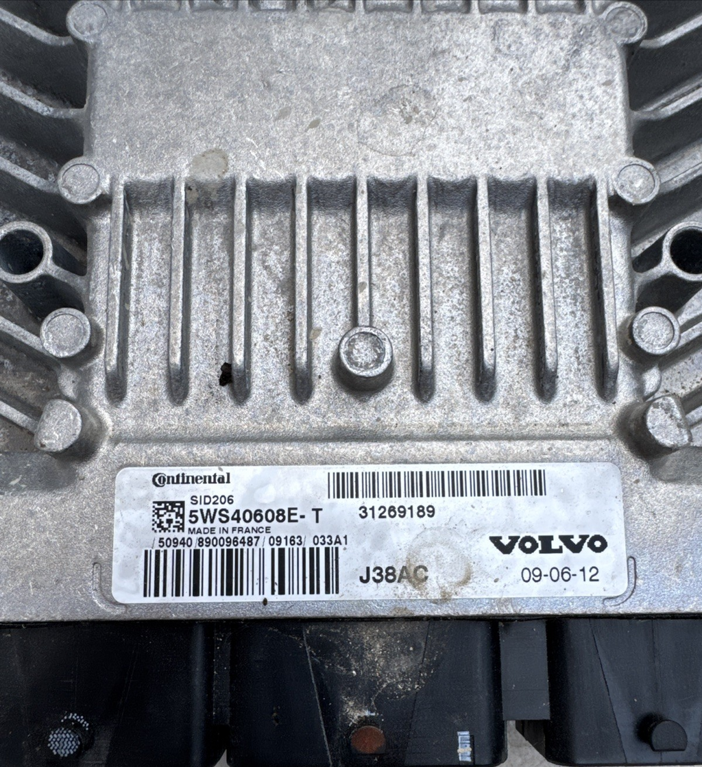 Volvo V70 XC70 S80 ECU 31269189 Engine Control Unit Module Unit Genuine Volvo